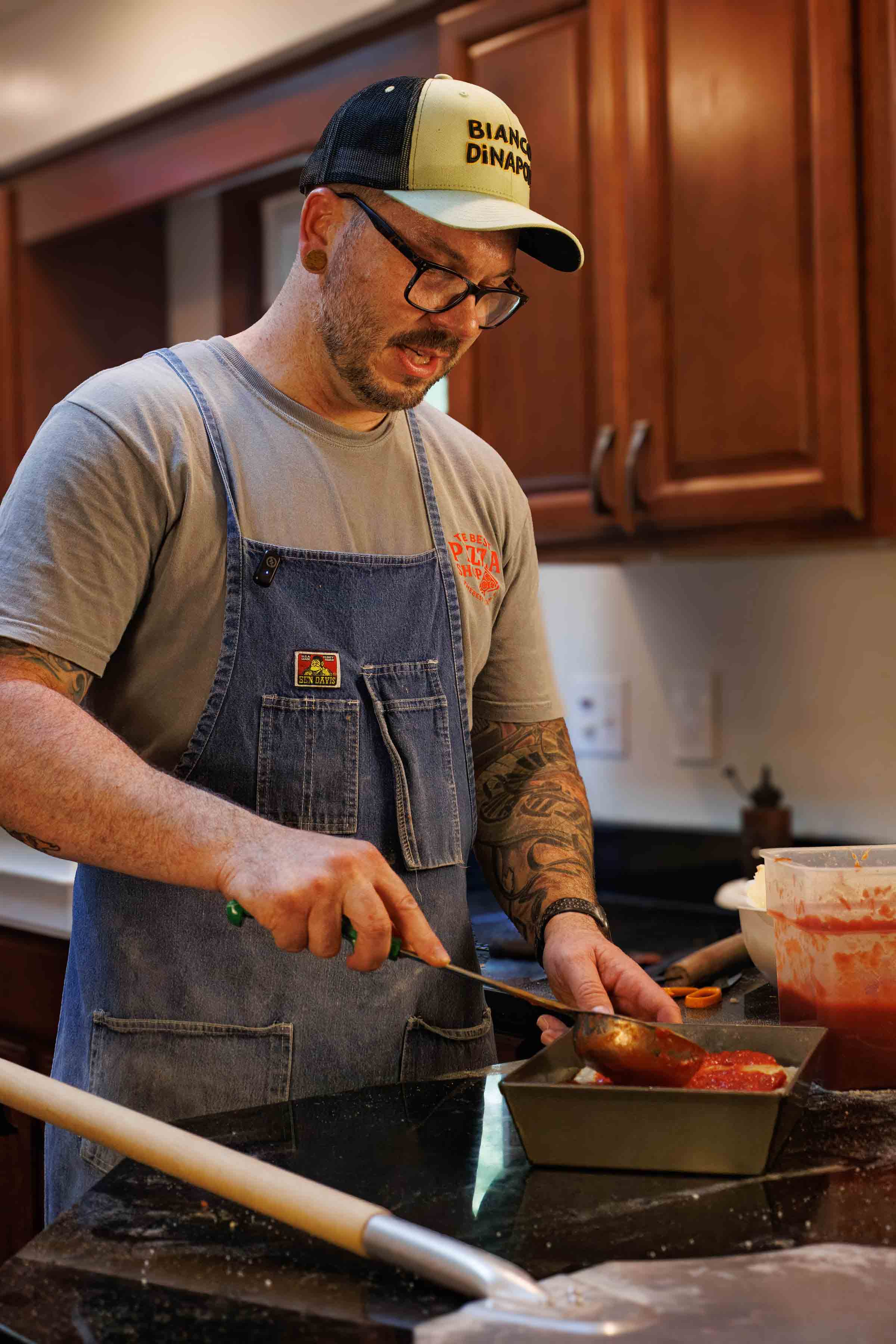 Jesse Wisinski of The Best Pizza Shop, featured in national media coverage